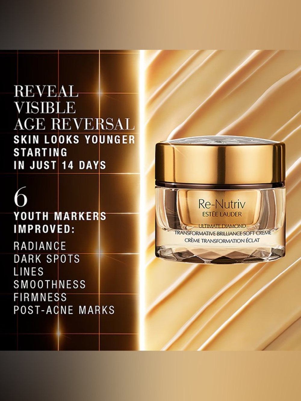 Re-Nutriv Ultimate Diamond Brilliance Soft Creme Moisturizer 15ml (30ml for 225$